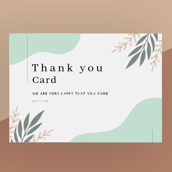 Thank You Cards Design Challenge